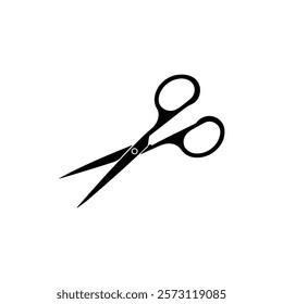 Scissors silhouette icon vector design.