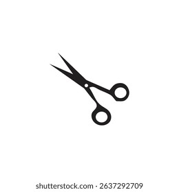 Scissors silhouette illustration of a tool used to cut an object