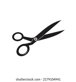 Scissors Silhouette Vector Illustration Design Stock Vector (Royalty ...