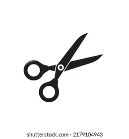 Scissors Silhouette Vector Illustration Design Stock Vector (Royalty ...