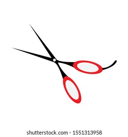 Scissors simple illustration clip art vector