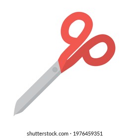scissors supply icon isolated style