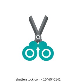 scissors supply school and education icon vector illustration