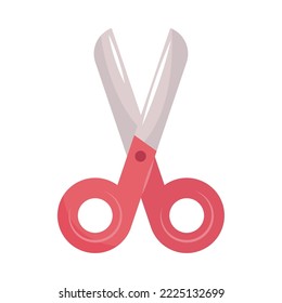 scissors supply school icon isolated
