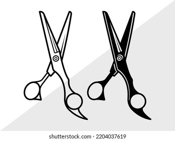 Scissors SVG Printable Vector Illustration