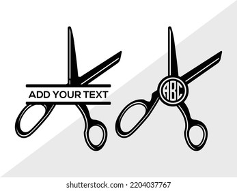 Scissors SVG Printable Vector Illustration