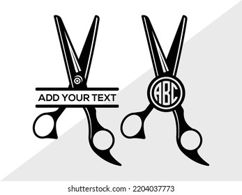 Scissors SVG Printable Vector Illustration
