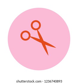 Scissors symbol vector