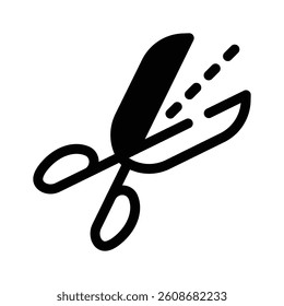Scissors symbolizing cutting or editing tools