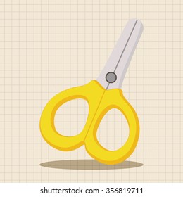 scissors theme element