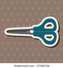 scissors theme elements