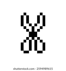 scissors tool equipment pixel art