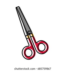 scissors utensil icon