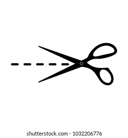 Scissors vector icon