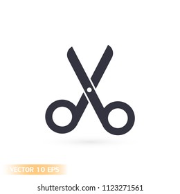 Scissors   vector icon