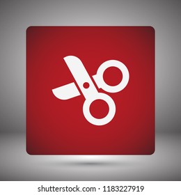 Scissors Vector icon