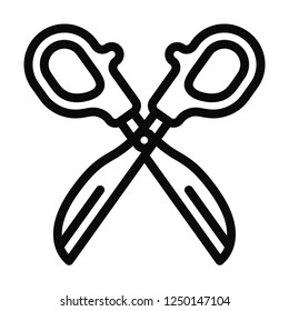 Scissors vector icon
