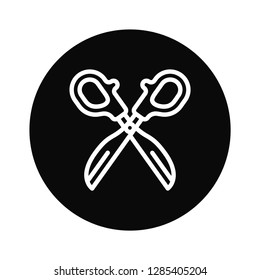 Scissors vector icon