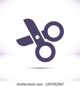 Scissors Vector icon