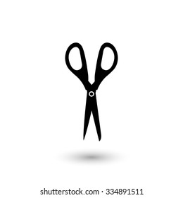 Scissors  - vector icon