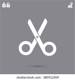 scissors vector icon