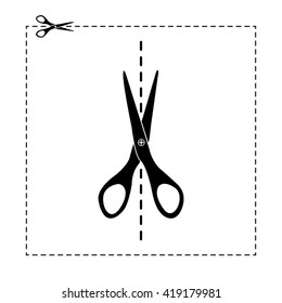 scissors vector icon