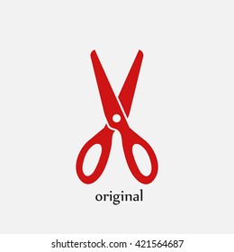 scissors vector icon