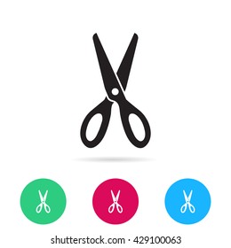 scissors vector icon
