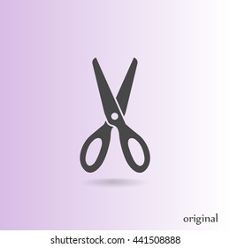 scissors vector icon