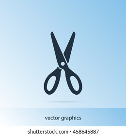 scissors vector icon
