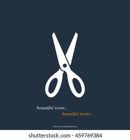 scissors vector icon