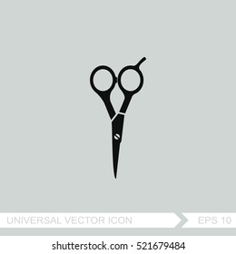 Scissors vector icon.