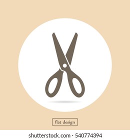 scissors vector icon