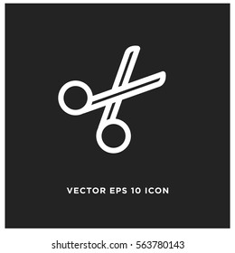 Scissors vector icon