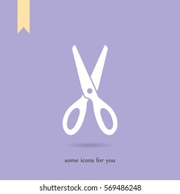 scissors vector icon