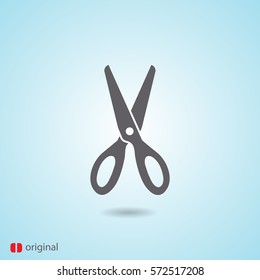 scissors vector icon