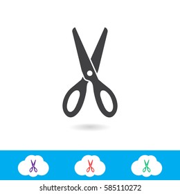 scissors vector icon