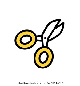 scissors vector icon