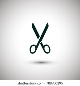 Scissors vector icon