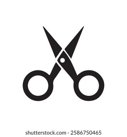 Scissors Vector Icon for Cutting and Crafting. Flat Scissors Symbol for Office, School, and Salon Use
Modern Scissors Illustration for Design, Sewing, and Creativity.