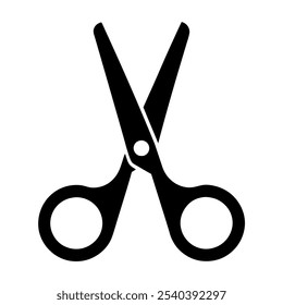 scissors vector icon design with a white background