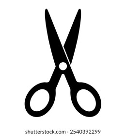 scissors vector icon design with a white background