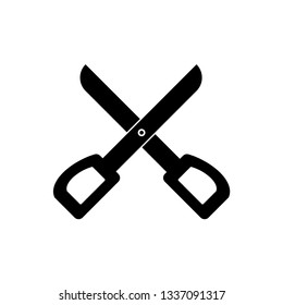 Scissors vector icon. EPS 10