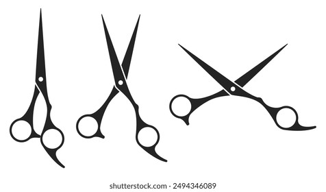 scissors vector. icon, symbol, sign.