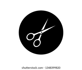 scissors vector icon template