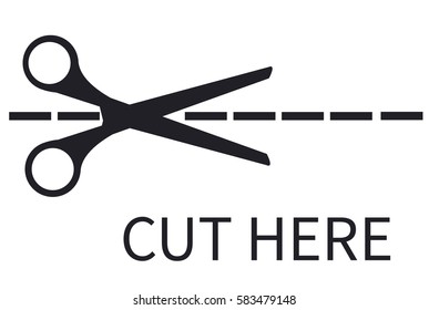 Scissors vector illustration