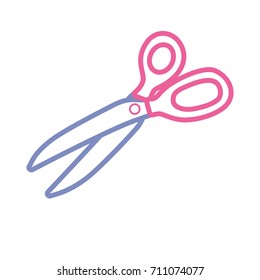 scissors vector illustration