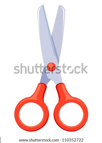 Scissors vector illustration