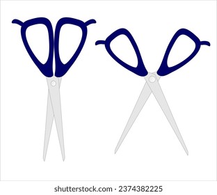 scissors vector illustration isolated on white background