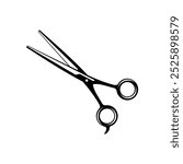 Scissors vector on white background 